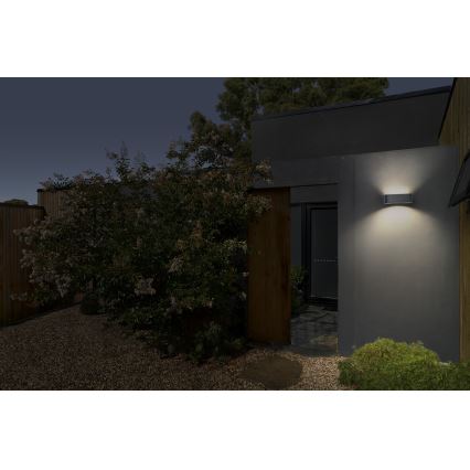 Osram - LED zatemnjiva sončna stenska svetilka ENDURA STYLE LED/7,6W/4,2V 2000 mAh IP65 antracit