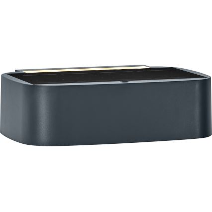 Osram - LED zatemnjiva sončna stenska svetilka ENDURA STYLE LED/7,6W/4,2V 2000 mAh IP65 antracit
