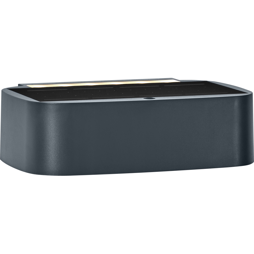 Osram - LED zatemnjiva sončna stenska svetilka ENDURA STYLE LED/7,6W/4,2V 2000 mAh IP65 antracit