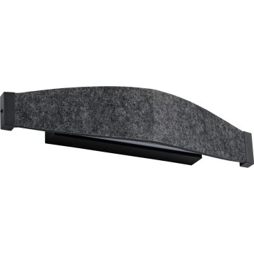 Osram - LED stenska svetilka DECOR FLAT LED/13W/230V siva