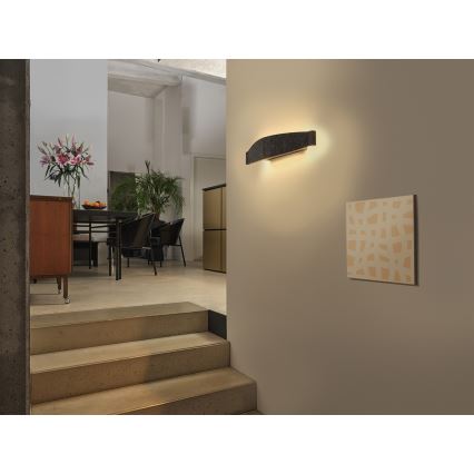 Osram - LED stenska svetilka DECOR FLAT LED/13W/230V siva