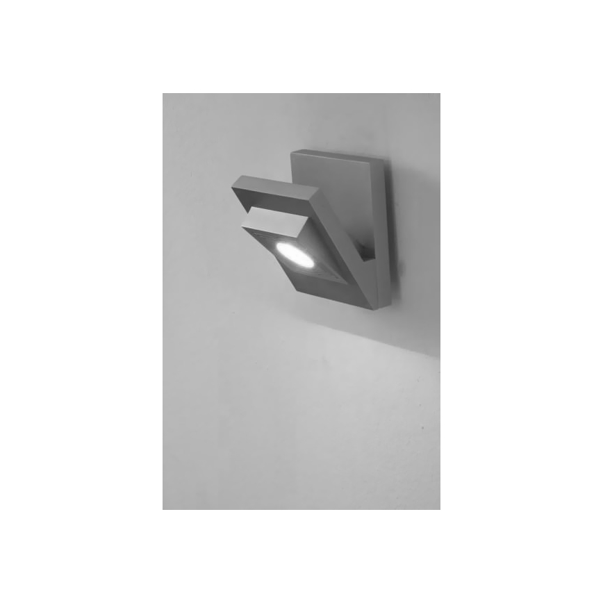 Osram - LED Stenska svetilka TRESOL LED/4,5W/230V srebrna