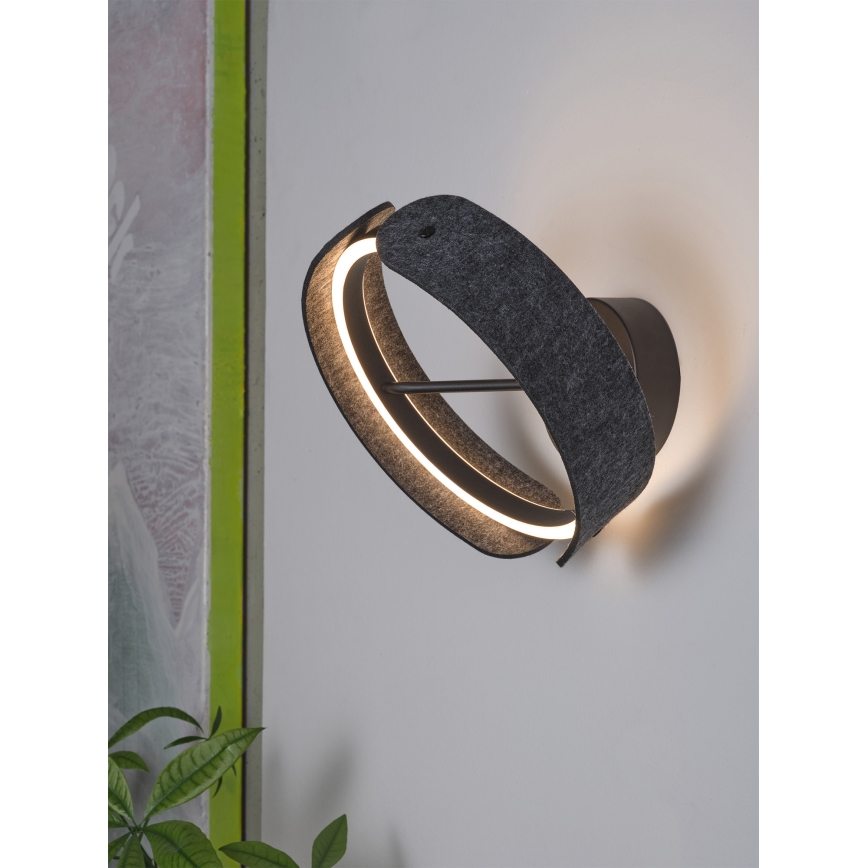 Osram - LED stensko svetilo DECOR CURVE LED/20W/230V siva