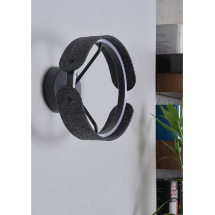 Osram - LED stensko svetilo DECOR CURVE LED/20W/230V siva