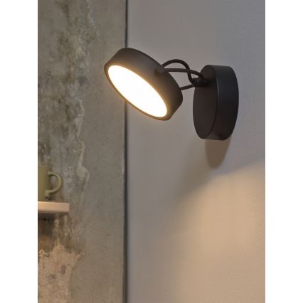 Osram - LED stensko svetilo DECOR PUCK LED/11W/230V, črne barve