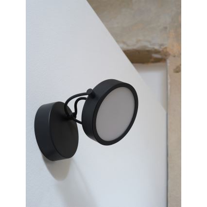 Osram - LED stensko svetilo DECOR PUCK LED/11W/230V, črne barve