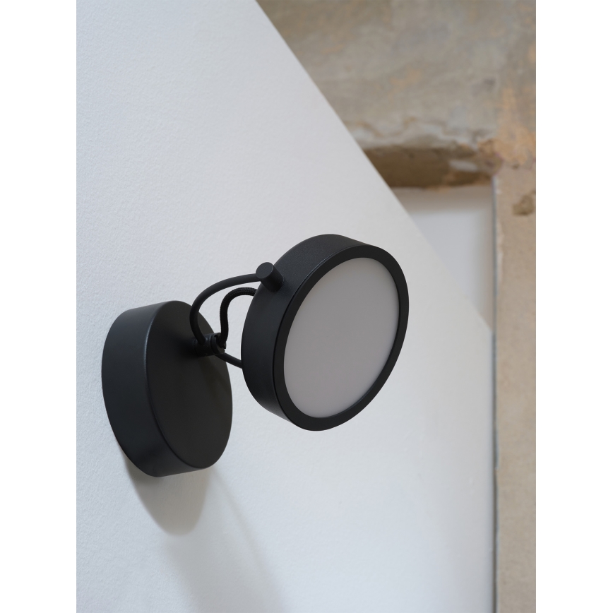 Osram - LED stensko svetilo DECOR PUCK LED/11W/230V, črne barve
