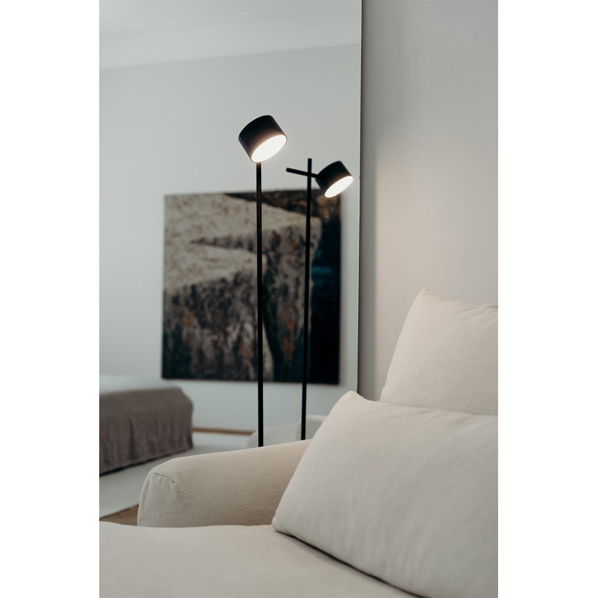 Osram - zatemnjevalna talna LED-svetilka na dotik DECOR KYOTO LED/12W/230V CRI 90 črna