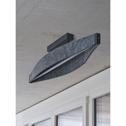 Osram - LED stropna pritrjena svetilka DECOR FLAT LED/23W/230V siva
