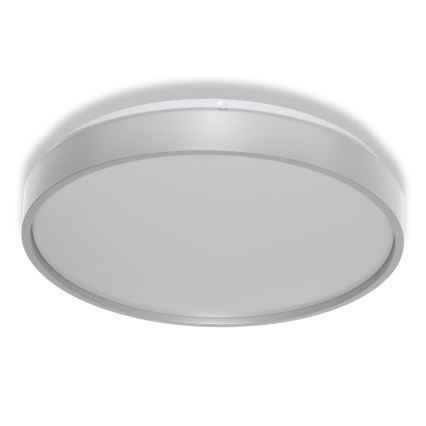 Osram - LED stropna svetilka z zaznavalom mraka CEILING LUXO LED/18W/230V, premer 32 cm, srebrna