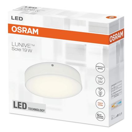 Osram - LED Stropna svetilka LUNIVE LED/19W/230V ø250