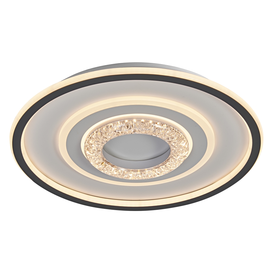 Osram - LED stropno svetilo ORBIS CRISTALLY LED/50W/230V 2700/4000/6000K Ø 43 cm bela/črna
