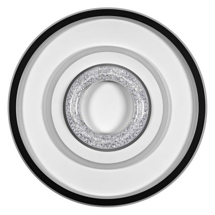 Osram - LED stropno svetilo ORBIS CRISTALLY LED/50W/230V 2700/4000/6000K Ø 43 cm bela/črna