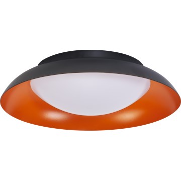 Osram - LED stropna svetilka ORBIS PLATE LED/19W/230V, z možnostjo zatemnitve, Ø 31 cm, oranžna/črna