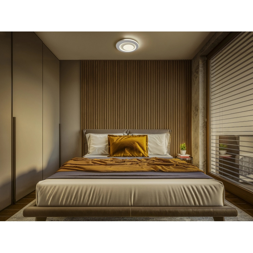 Osram - LED stropna svetilka ORBIS SPIRAL LED/27W/230V premer 40 cm bela