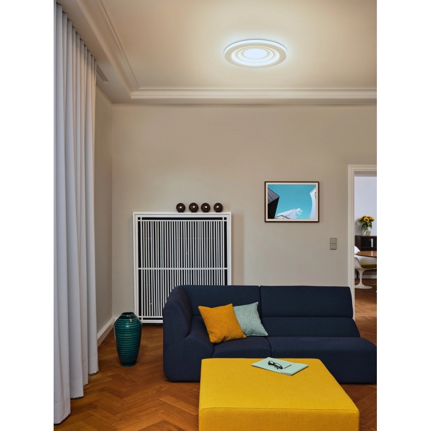 Osram - LED stropna svetilka ORBIS SPIRAL LED/42W/230V, premer 50,5 cm, bela