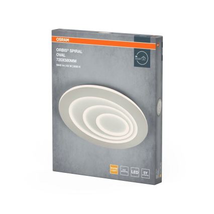 Osram - LED stropna svetilka ORBIS SPIRAL LED/63W/230V bela