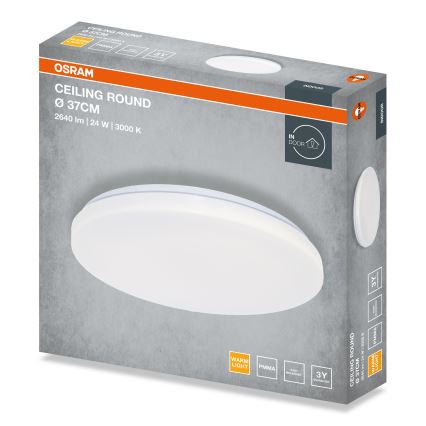 Osram - LED stropna svetilka ROUND LED/24W/230V, premer 37 cm