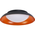 Osram - LED stropna svetilka z možnostjo zatemnitve ORBIS PLATE LED/35W/230V, premer 43 cm, oranžna/črna