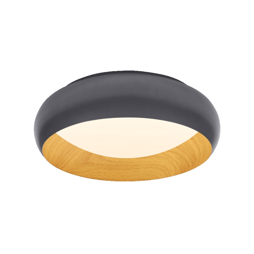 Osram - Zatemnljivo LED stropno svetilo ORBIS LIVIA LED/16W/230V premer 30 cm antracit/rjava