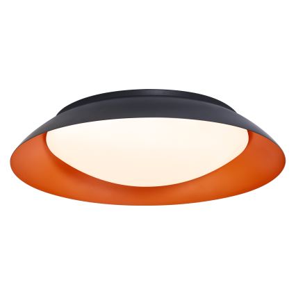 Osram - ORBIS PLATE LED stropna svetilka z možnostjo zatemnitve, LED/45W/230V, premer 48 cm, oranžna/črna