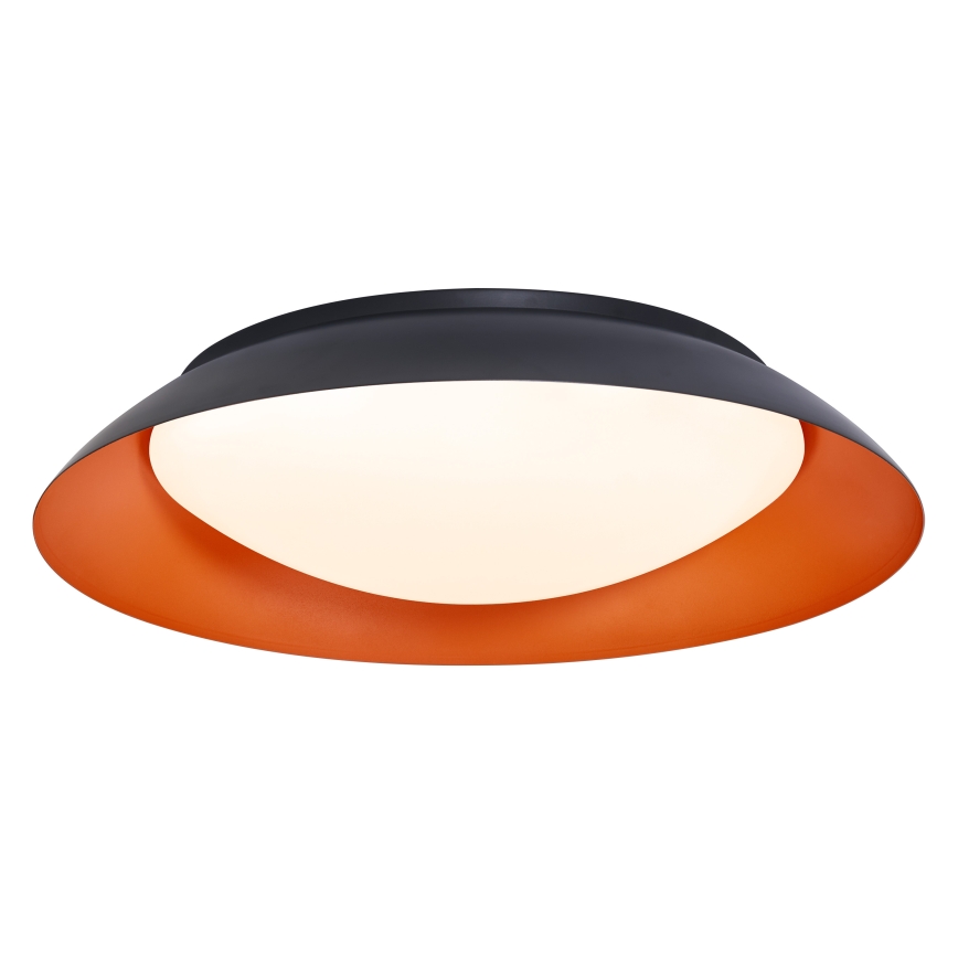 Osram - ORBIS PLATE LED stropna svetilka z možnostjo zatemnitve, LED/45W/230V, premer 48 cm, oranžna/črna