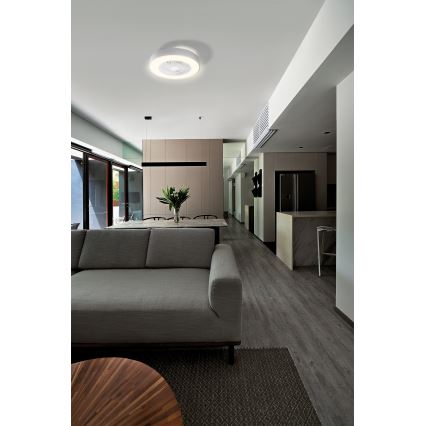 Osram - LED zatemnjiva stropna svetilka s ventilatorjem SMART+ LED/78W/230V 3000-6500K Wi-Fi + daljinsko upravljanje