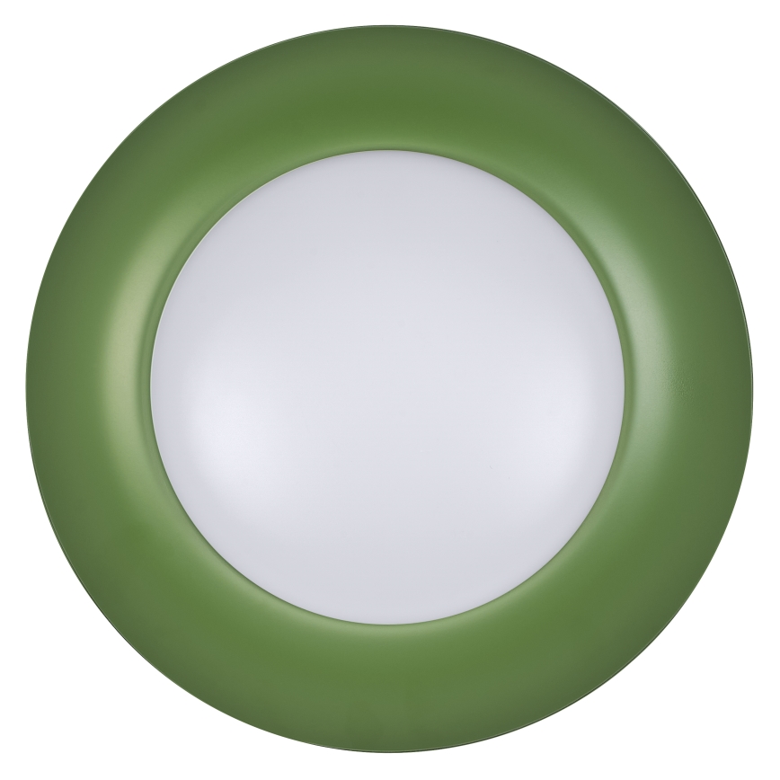 Osram - LED zatemnljivo stropno svetilo ORBIS PLATE LED/19W/230V premer 31 cm zelena/črna