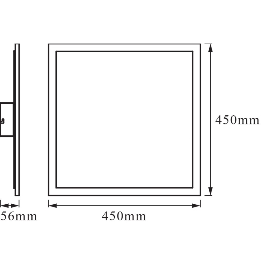 Osram - LED zatemnljivo stropno svetilo SMART+ PLANON LED/28W/230V 45x45 cm 3000-6500K Wi-Fi