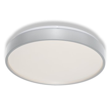 Osram - LED stropna svetilka z zaznavalom mraka CEILING LUXO LED/18W/230V, premer 32 cm, srebrna