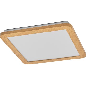 Osram - LED stropna svetilka za kopalnico ORBIS DISC LED/22W/230V 3000/4000K 30x30 cm IP44 rjava