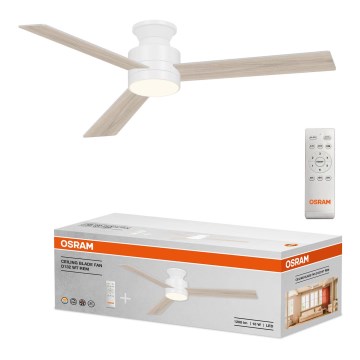 Osram - LED stropni ventilator BLADE z možnostjo zatemnitve LED/18W/230V 3000/4000/6000K + daljinski upravljalnik