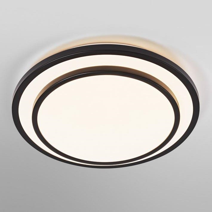 Osram - LED stropno svetilo ORBIS BERLIN LED/36W/230V premer 49,2 cm črna