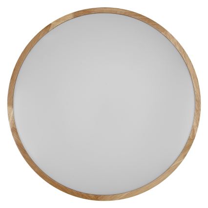 Osram - Zatemnljivo stropno svetilo ORBIS WOODBURRY LED/24W/230V, premer 39 cm, bež