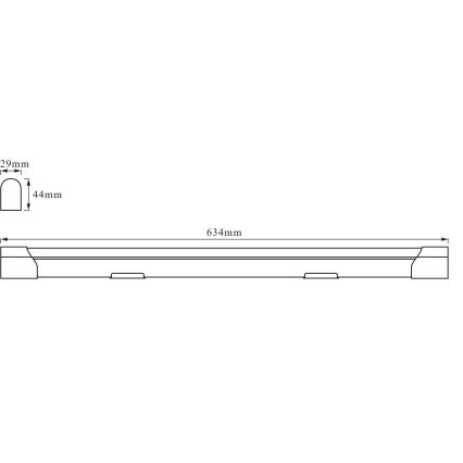 Osram - LED svetilka za pod omarico BATTEN LED/10W/230V 60 cm
