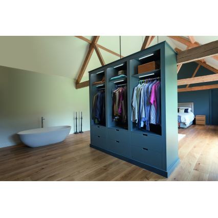 Osram - LED podpultna svetilka s senzorjem gibanja in mraka MOBILE LED/1W/5V 500 mAh 20 cm bela