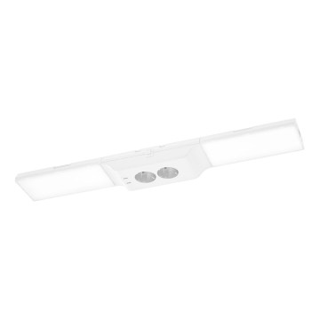 Osram - LED svetilka za pod omarico z zatemnitvijo in vtičnicami UNDERCABINET LED/10W/230V 3000K 54,8 cm bela