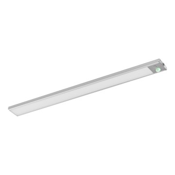 Osram - LED svetilka za pod omarico z zaznavalnikom gibanja in mraka LINEAR LED/3,2W/5V 3000/4000/6500K 40 cm siva