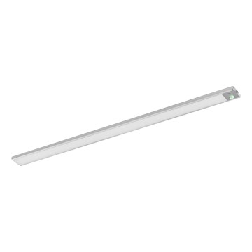 Osram - LED svetilka za pod omaro s senzorjem gibanja in senzorjem mraka LINEAR LED/4W/3,7V 1500 mAh 3000/4000/6500K 60 cm siva
