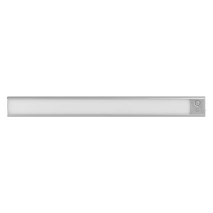 Osram - LED svetilka za pod omarico z zaznavalnikom gibanja in mraka LINEAR LED/3,2W/5V 3000/4000/6500K 40 cm siva