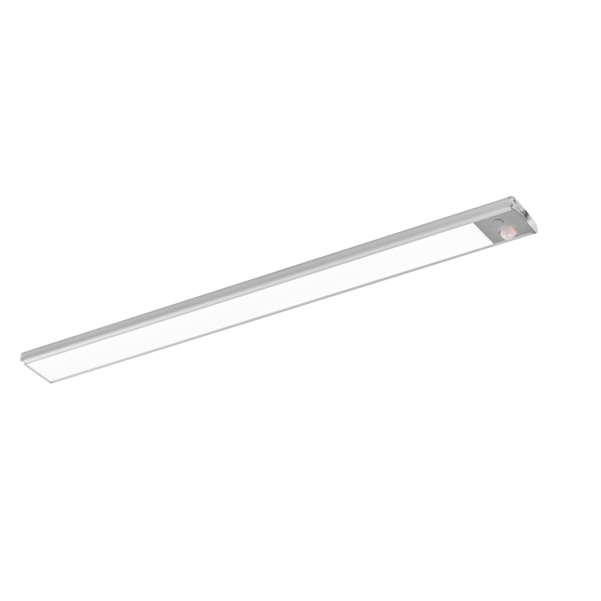 Osram - LED svetilka za pod omarico z zaznavalnikom gibanja in mraka LINEAR LED/3,2W/5V 3000/4000/6500K 40 cm siva