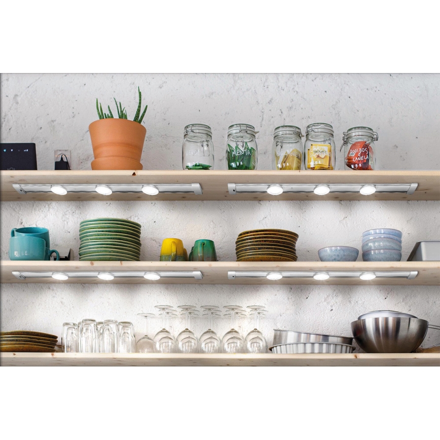 Osram - LED zatemnjivo podpultno svetilo s senzorjem gibanja LINEAR MAGNET LED/9,5W/230V 4000K 60 cm bela