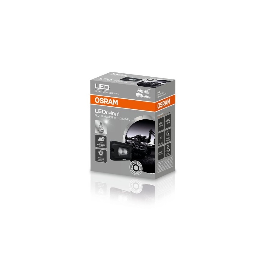 Osram - LED točkovna svetilka za avtomobil LEDRIVING WL VX100-FL LED/6W/12/24V IP69 6500K