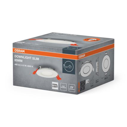 Osram - LED vgradna stropna svetilka SLIM/4,5W/230V 4000K