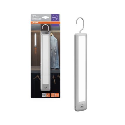 Osram - viseča LED orientacijska svetilka z senzorjem gibanja MOBILE LED/2,35W/5V 1000 mAh bela