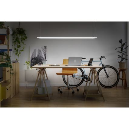 Osram - LED zatemljiv viseči lestenec na kablu OFFICE LINE LED/40W/230V 4000K 120 cm bela