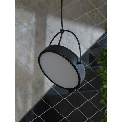 Osram - LED viseči lestenec na kablu DECOR PUCK LED/12W/230V CRI 90 črna
