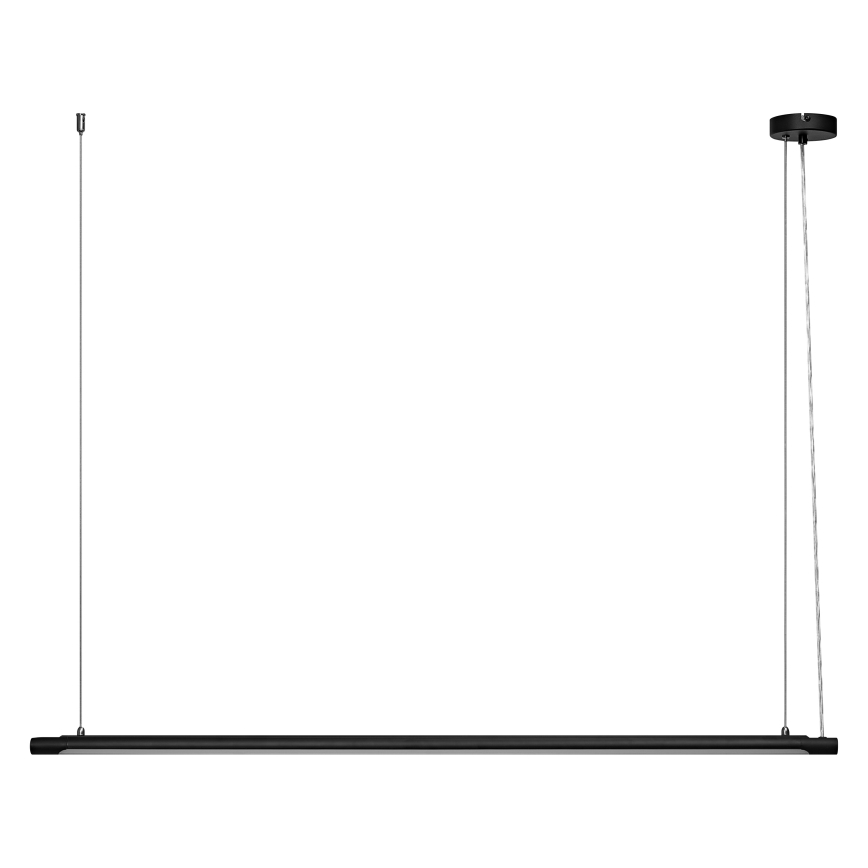 Osram - LED zatemljiv viseči lestenec na kablu OFFICE LINE LED/40W/230V 4000K 120 cm črna