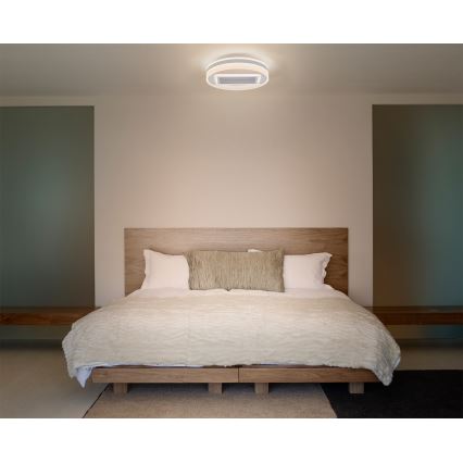 Osram - LED stropna svetilka s funkcijo zatemnitve in ventilatorjem CEILING FAN LED/55W/230V 3000-6500K bela + z daljinskim upravljalnikom