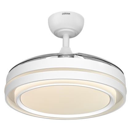 Osram - LED zatemnjiva stropna svetilka z ventilatorjem PONIENTE LED/36W/230V 3000/4000/6500K + daljinski upravljalnik